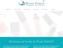 Tablet Screenshot of ecolethalgo.com